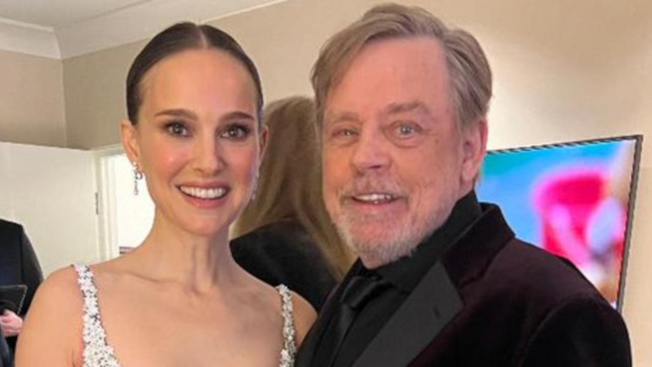 Mark Hamill et Natalie Portman