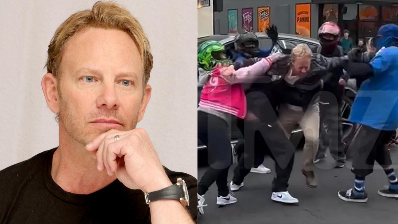 Ian Ziering de Beverly Hills attaqué par un gang en plein Los Angeles