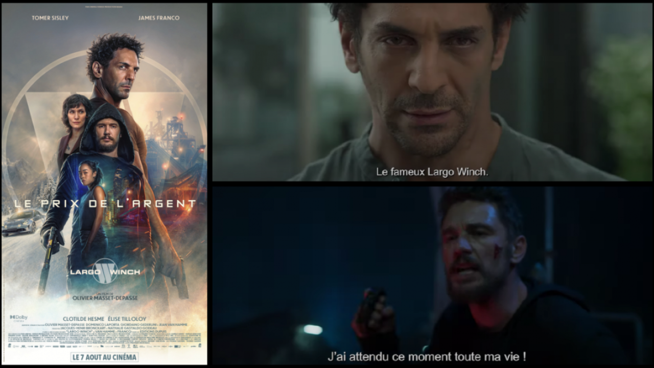 Tomer Sisley revient en Largo Winch face à James Franco [teaser]