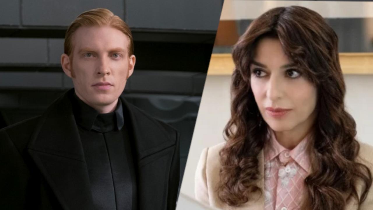 Domhnall Gleeson et Sabrina Impacciator