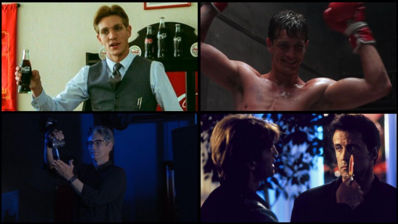 Eric Roberts dans Coca Cola Kid, Runaway Train, Groupie et L'Expert