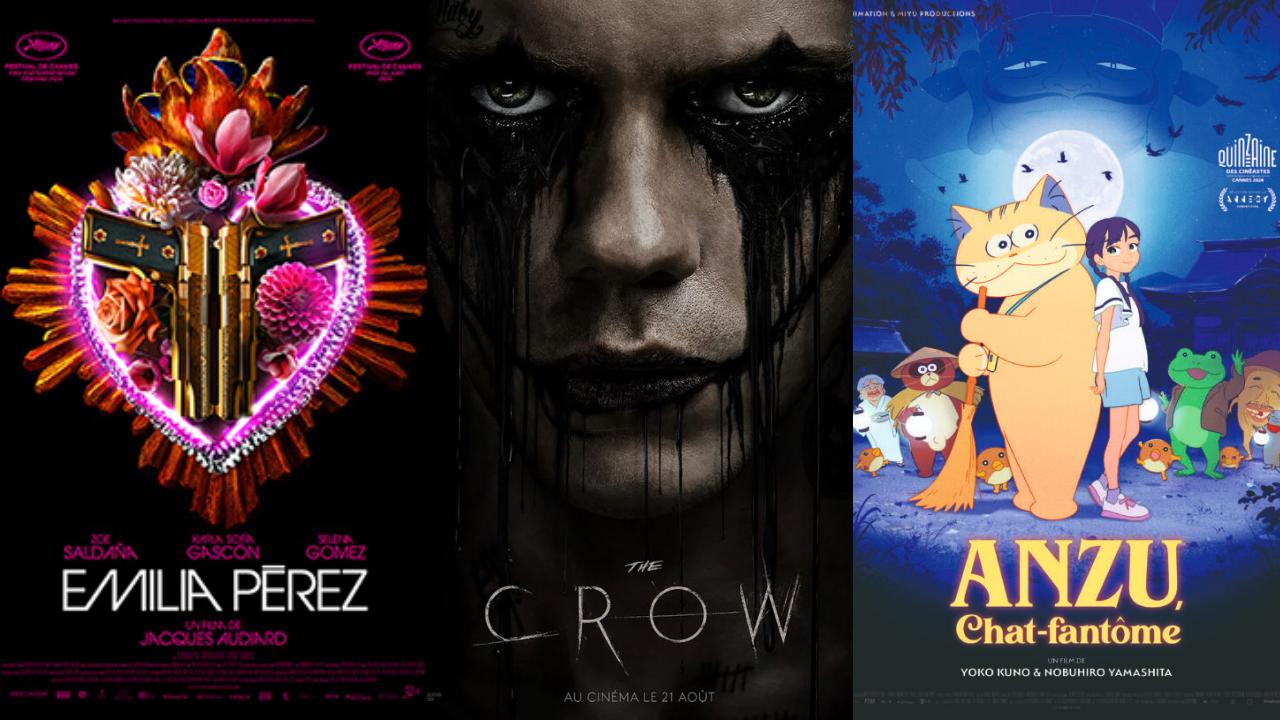 Affiches Films à l'affiche semaine du 21 août 2024