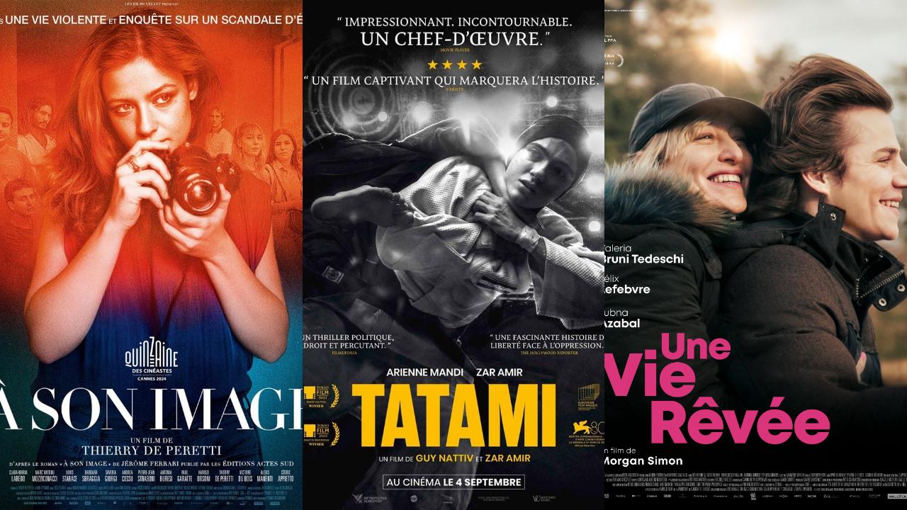 Affiches Films à l'affiche semaine du 4 septembre 2024