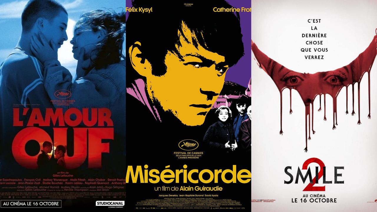 Affiches Films à l'affiche semaine du 16 octobre 2024