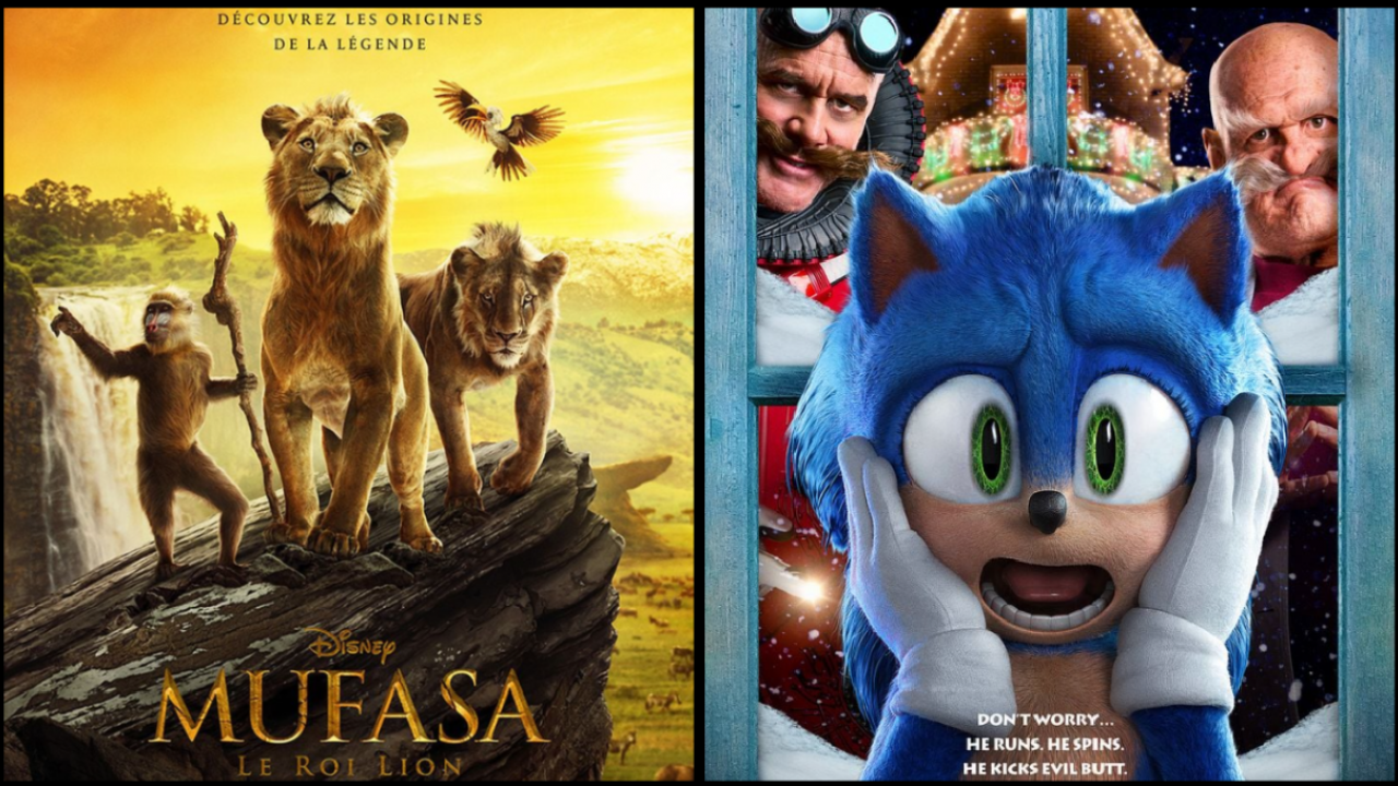 Box-office US : Sonic 3 toujours plus fort de Mufasa, Wicked dépasse Mamma Mia