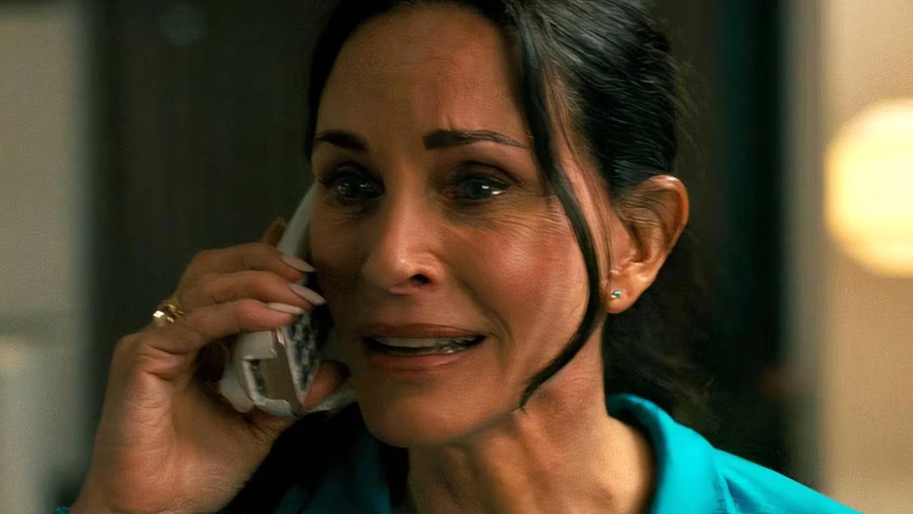 Courteney Cox scream