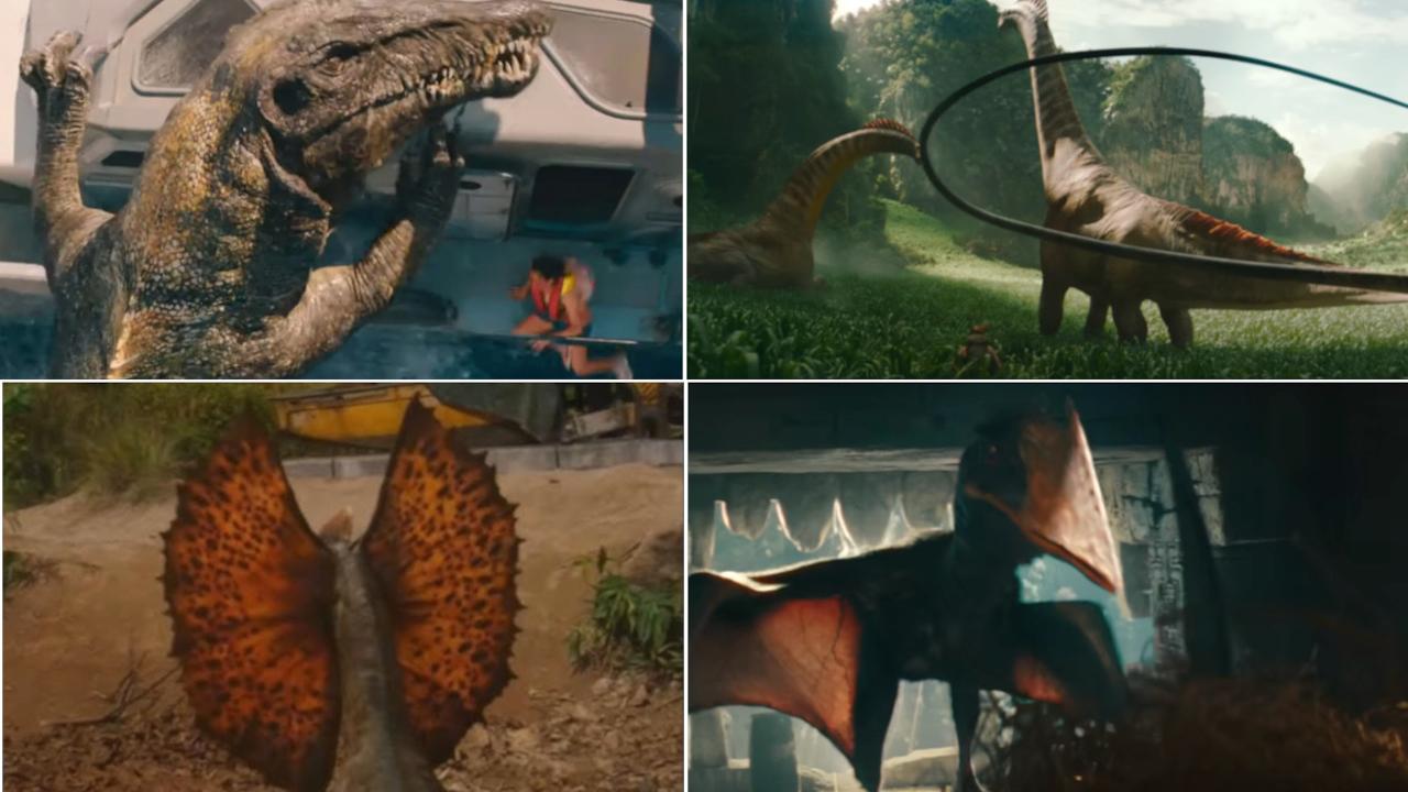 les dinosaures de Jurassic World Renaissance