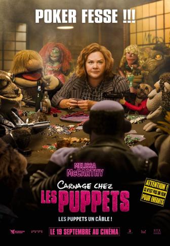 Carnage chez les muppets affiche