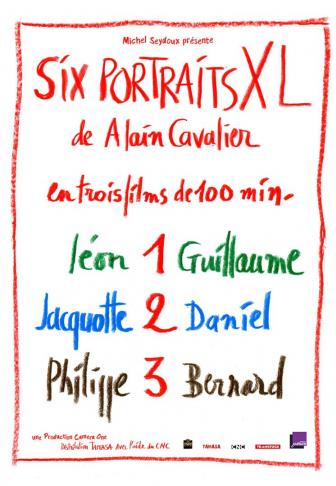 Six portraits XL affiche