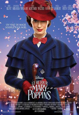 affiche le retour de mary poppins