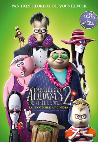 Affiche_La famille Addams 2 : une virée d'enfer