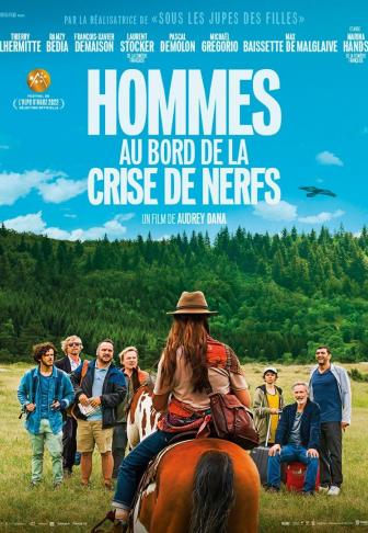 Hommes au bord de la crise de nerfs - Affiche 