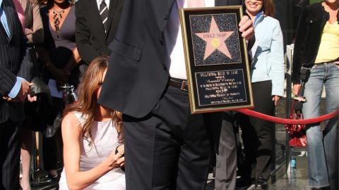 L'étoile de Donald Trump sur le Hollywood Boulevard