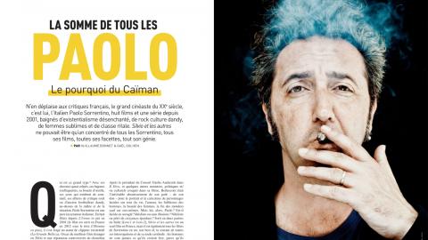 Première n°489 : Portrait de Paolo Sorrentino