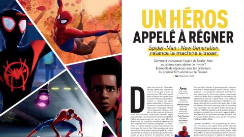 Première n°491 : L'Oral story de Spider-Man : New Generation