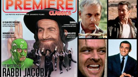 Sommaire du Première Classics n°6 : Rabbi Jacob, Shining, Midnight Run, Michel Serrault…