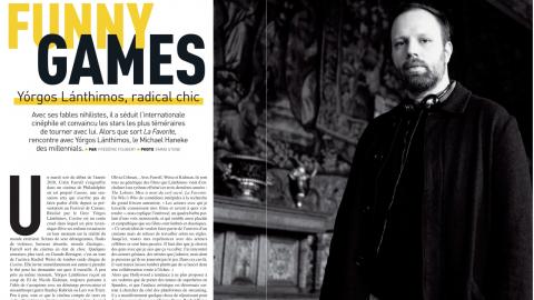 Première n°493 : Portrait de Yorgos Lanthimos