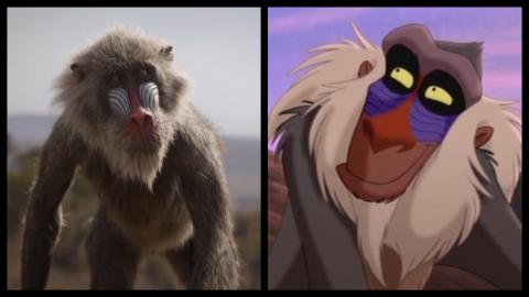 Le Roi Lion 1994 vs. 2019 : Rafiki