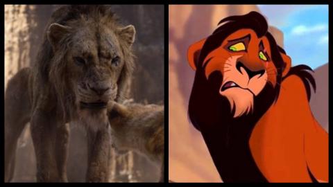 Le Roi Lion 1994 vs. 2019 : Les nouveaux looks de Scar, Nala, Zazu, Timon, Pumbaa…