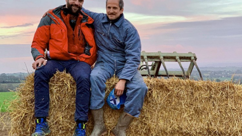 Edouard Bergeon et Guillaume Canet (Au nom de la terre)