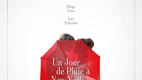 affiche un jour de pluie à New York