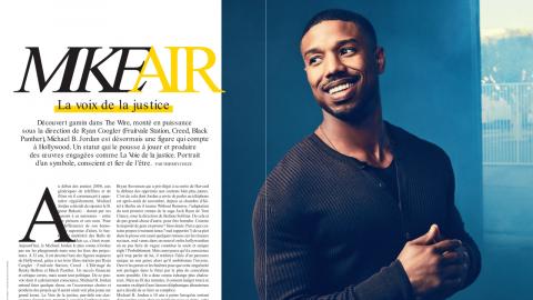 Première n°504 : Portrait de Michael B. Jordan