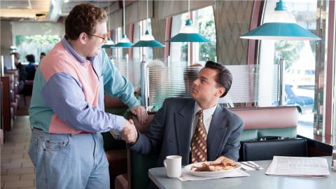 Leonardo DiCaprio et Jonah Hill Le Loup de Wall Street