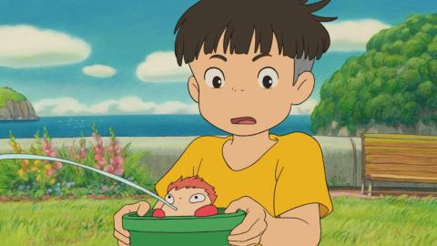 Ponyo sur la falaise (2008)