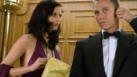 Eva Green et Daniel Craig dans Casino Royale (2006)