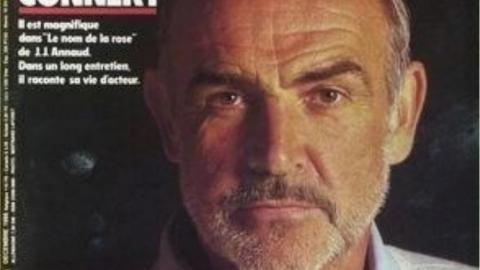 Sean Connery en couverture du Première n°117 - Décembre 1986