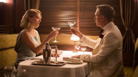 Léa Seydoux et Daniel Craig dans 007 Spectre (2015)