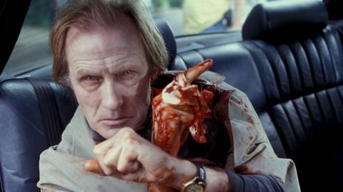 Bill Nighy dans Shaun of the dead de Edgar Wright (2004)