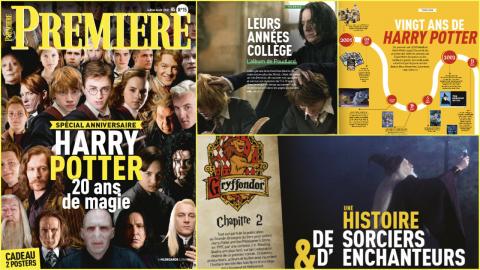 Sommaire du hors-série Première n°15 : spécial 20 ans de Harry Potter