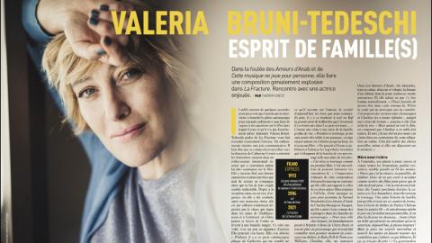 Première n°523 : Portrait de Valeria Bruni-Tedeschi