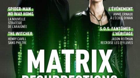 Première n°524 : Keanu Reeves et Carrie-Anne Moss sont en couverture pour Matrix Resurrections