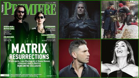 Sommaire de Première n°524 : Matrix 4, L'Evénement, The Witcher, S.O.S Fantômes : l'héritage...