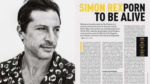 Première n°526 : Portrait de Simon Rex