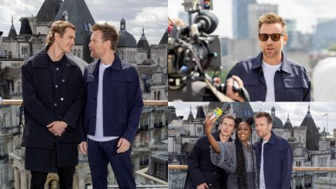 Obi-Wan Kenobi : Ewan McGregor et Hayden Christensen très complices lors du photocall à Londres