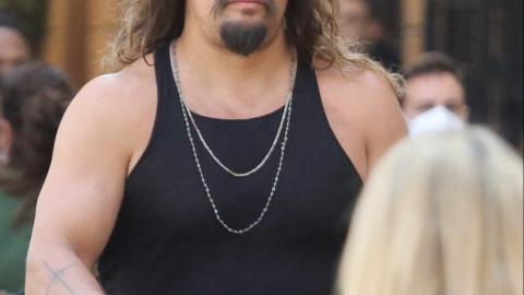 Jason Momoa s'éclate sur le tournage de Fast & Furious 10 à Rome