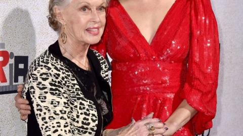 Tippi Hedren et sa petite fille, l'actrice Dakota Johnson, en 2018