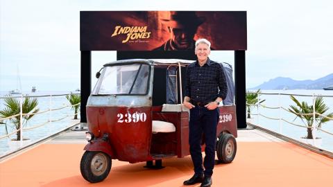 Harrison Ford, star du jour à Cannes pour soutenir Indiana Jones 5 [photos]