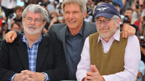 Il y a 15 ans, Harrison Ford était déjà la star de Cannes [photos]