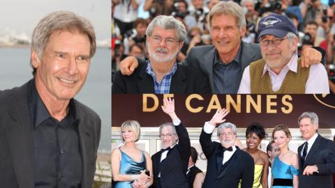 Il y a 15 ans, Harrison Ford était déjà la star de Cannes [photos]