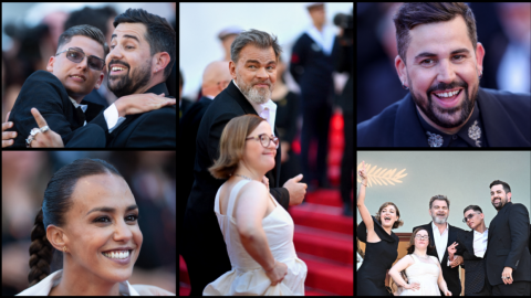 Cannes 2024 : Le tapis rouge si joyeux d'Artus et son équipe d'Un p'tit truc en plus [photos]