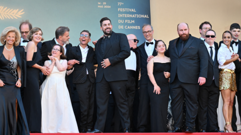 Cannes jour 9 : Artus et ses acteurs étaient particulièrement heureux de venir sur la Croisette