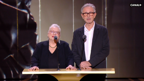 Josiane Balasko et Thierry Lhermitte ont rendu un bel hommage à Michel Blanc