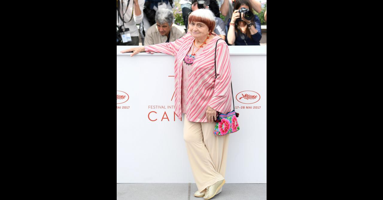 Agnès Varda à Cannes en 2017