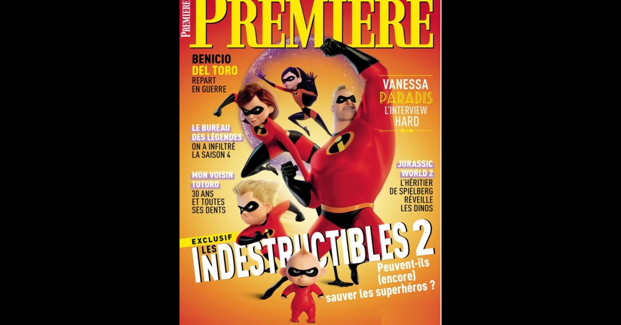 Première n°486 : Les Indestructibles 2 sont en couverture