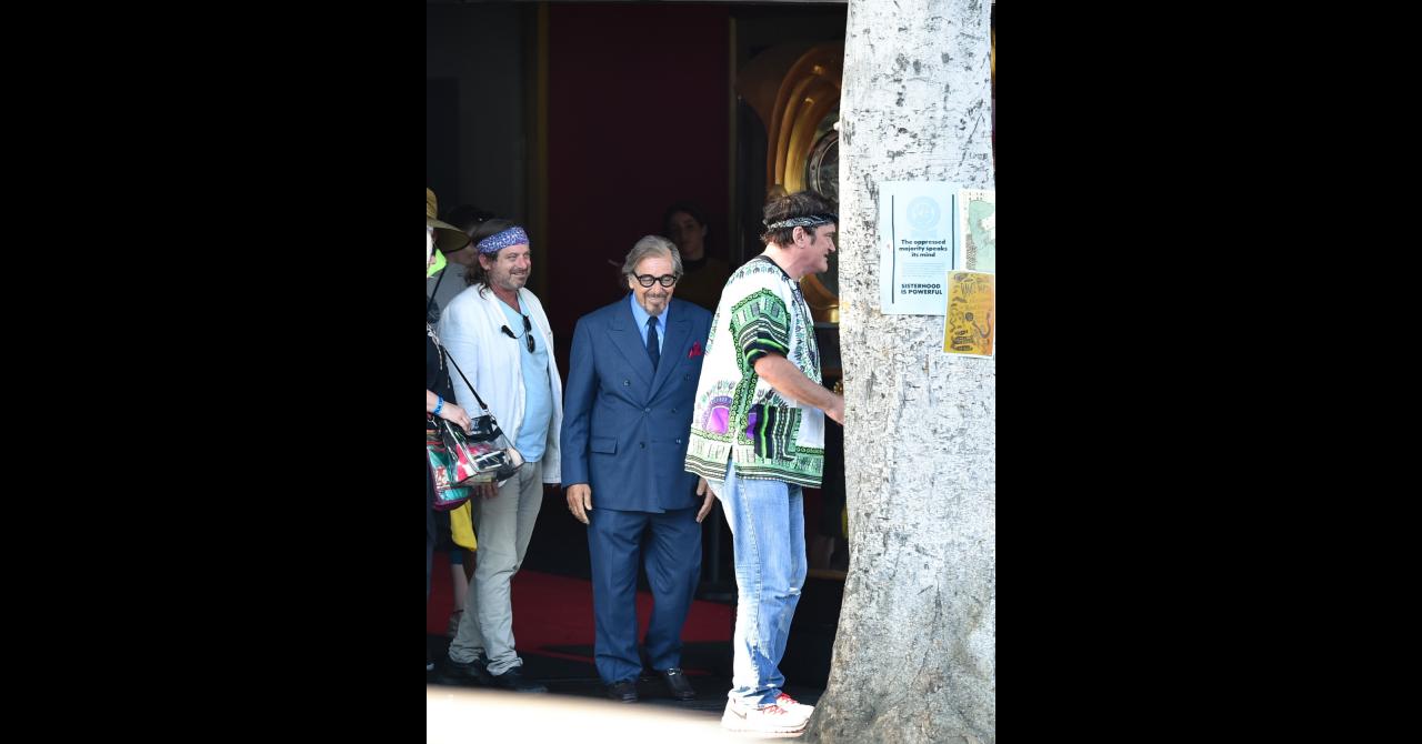 Premières images d’Al Pacino sur le tournage du nouveau film de Quentin Tarantino