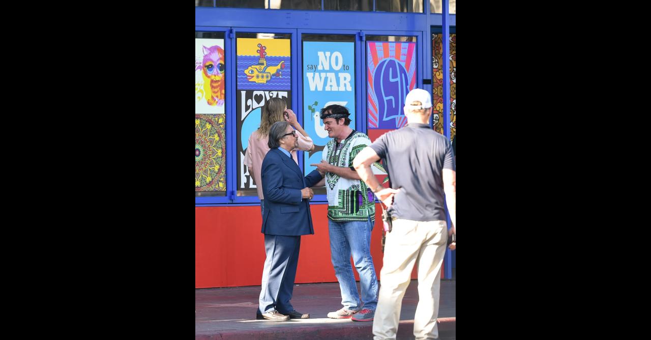 Premières images d’Al Pacino sur le tournage du nouveau film de Quentin Tarantino